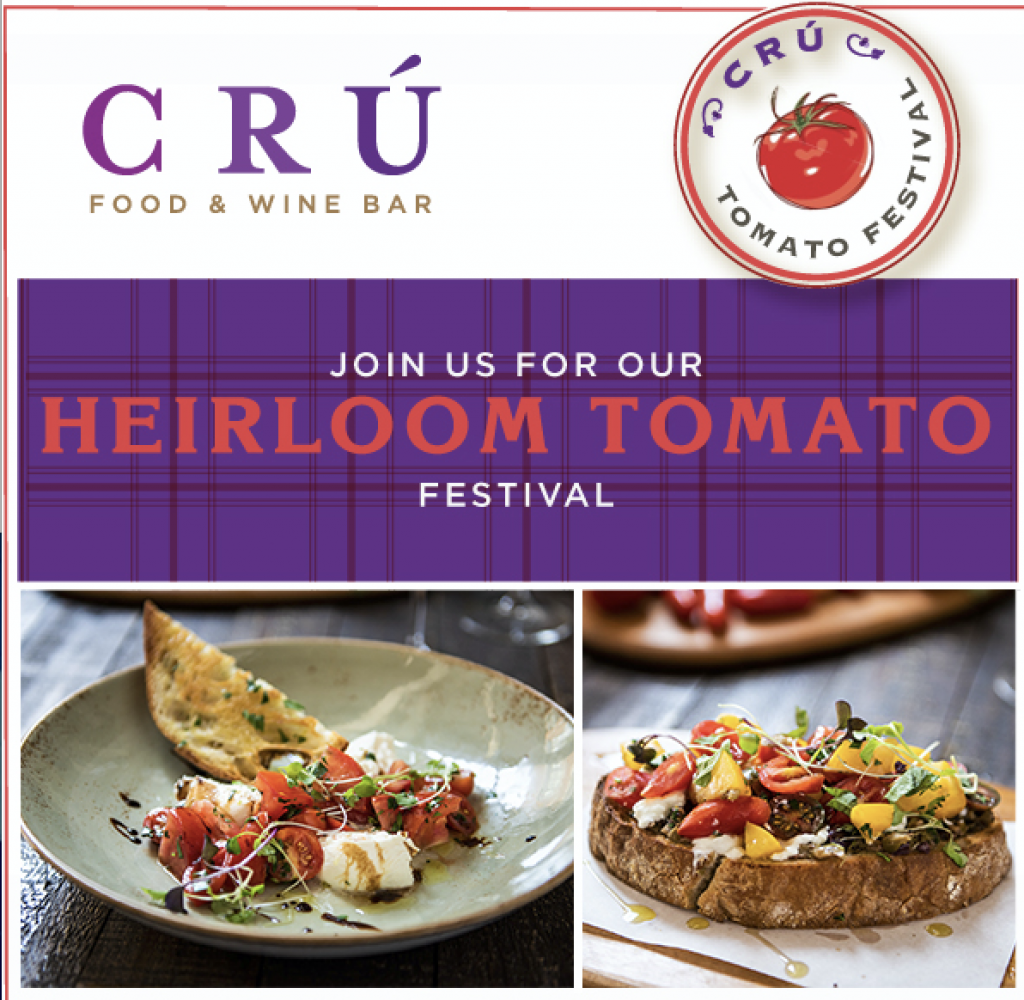 Heirloom Tomato Festival at Crú Wine Bar West Village