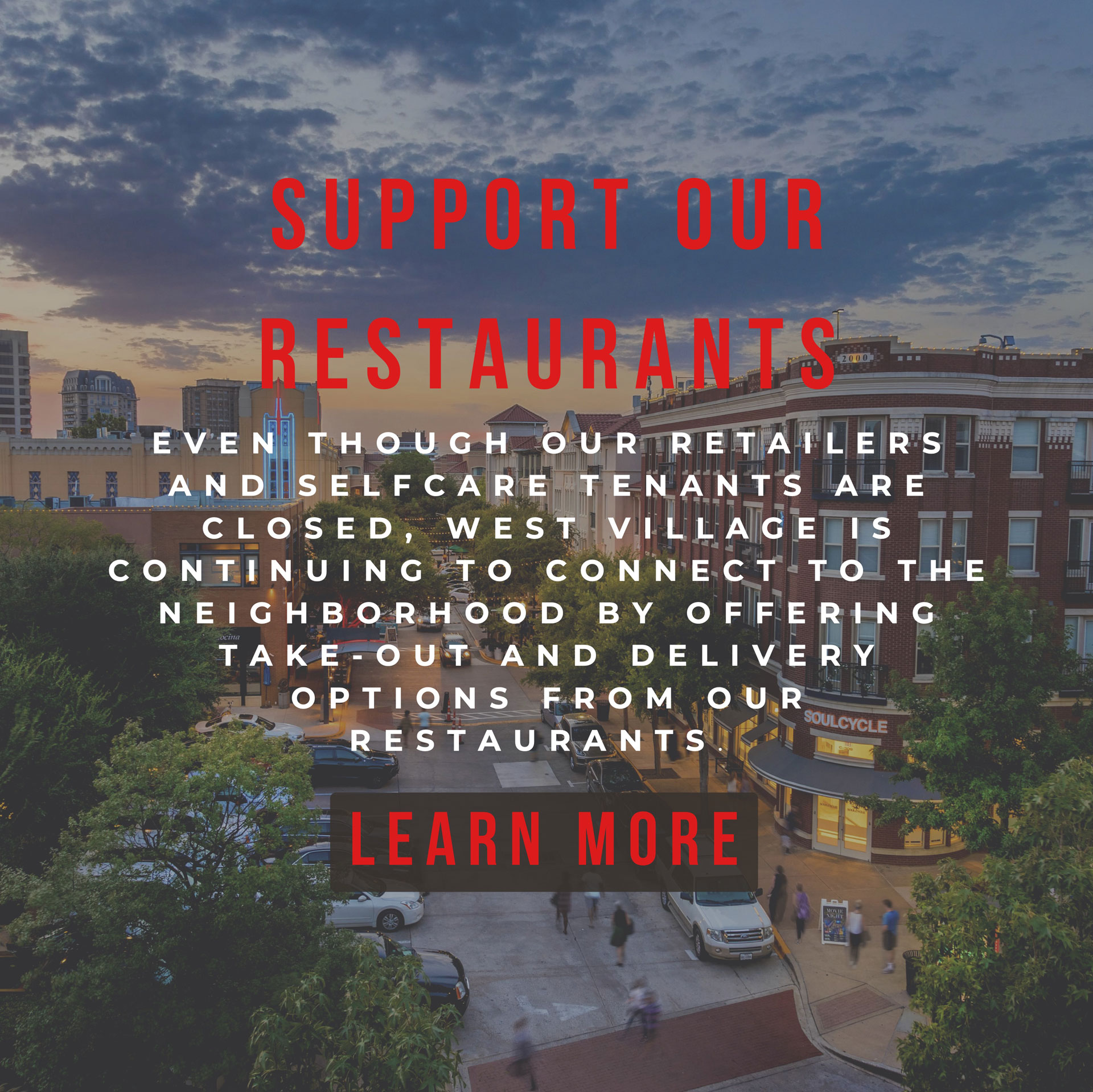 Support our Restaurants